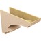 Ekena Millwork 11"W x 33"D x 22"H Classic Diane Rough Cedar Woodgrain TimberThane Corbel, Primed Tan CORUR11X33X22DIARCPR - alternate 3
